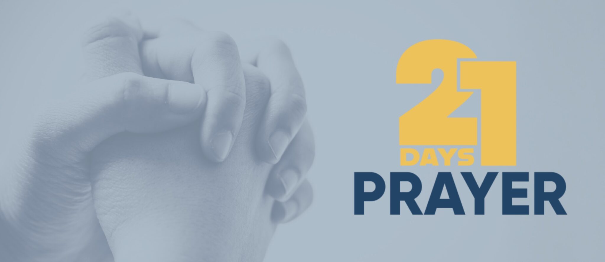 21 days prayer hands scaled